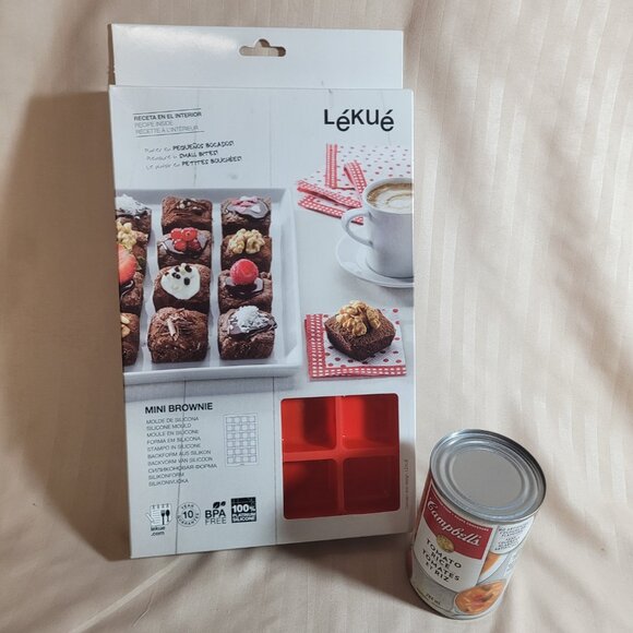 Lékué Silicone Brownie Mold - 24 cavities - Picture 7 of 8